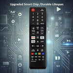 Universal BN59-01315J Samsung TV Remote Replacement for LCD, LED, Smart HDTVs