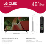 LG - 48" Class B4 Series OLED 4K UHD Smart webOS TV (2024)