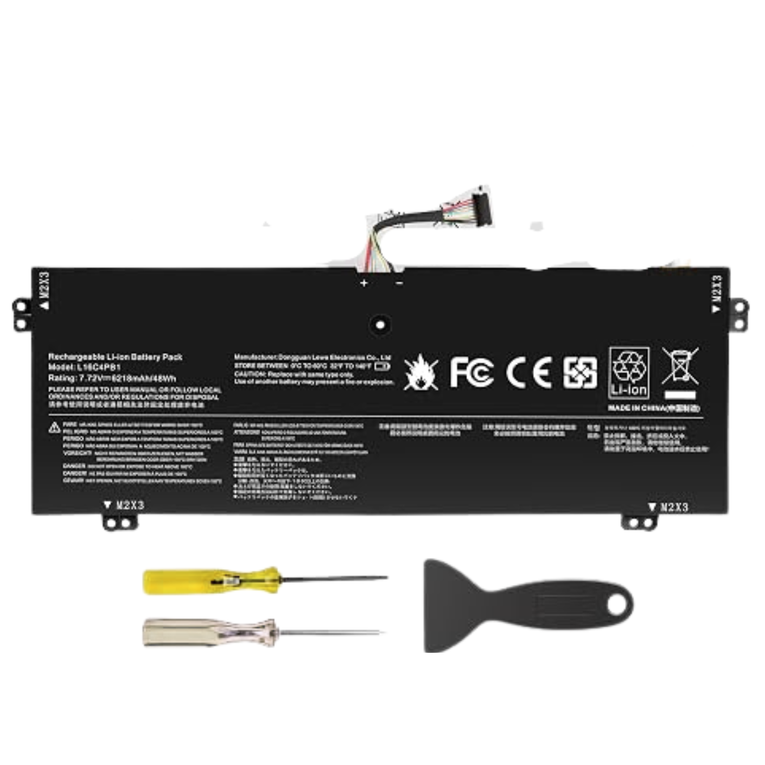 Lenovo L16M4PB1 Laptop Battery Replacement for Yoga 720 730 13IKB 13IWL 5B10M52738