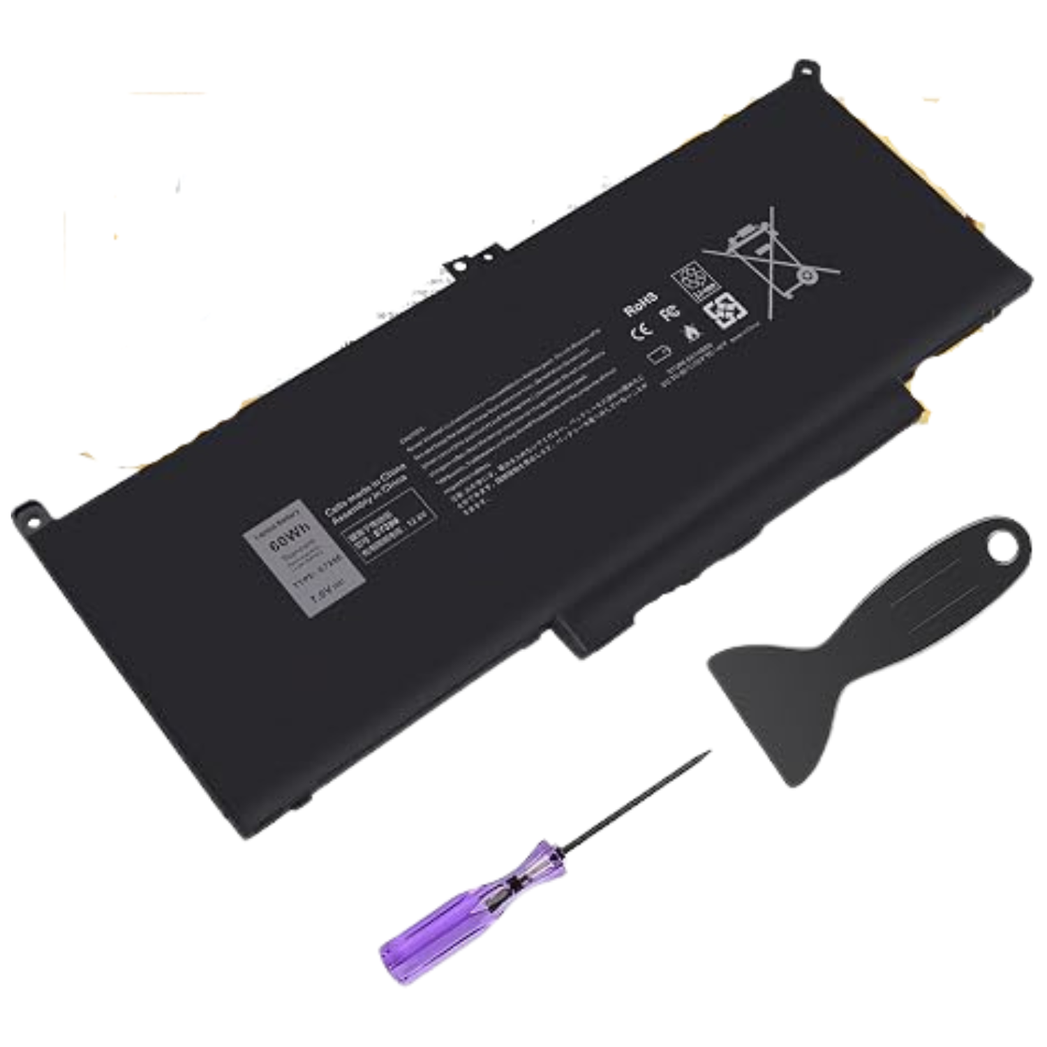 F3YGT Laptop Battery Replacement for Dell Latitude 7280 7480 7490 E7480 E7490