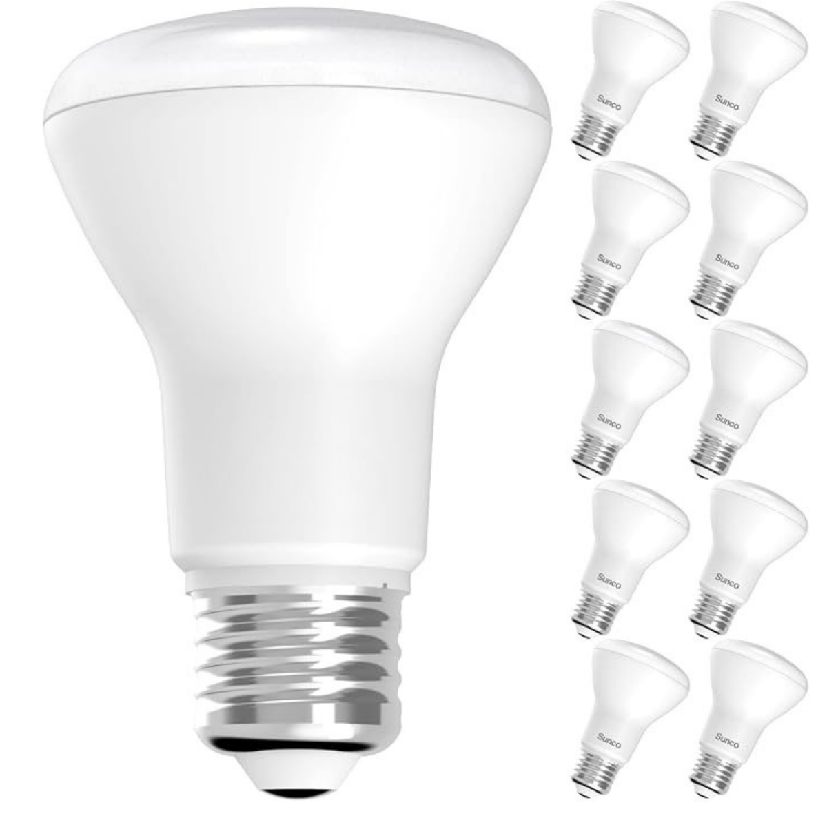 BR20 LED Flood Light Bulbs 50W Equivalent 4000K Cool White 10 Pack