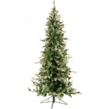 9-ft. Unlit Buffalo Fir Green Slim Artificial Artificial Christmas Tree