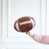 133PCS Sage Green Brown Football Balloon Arch Kit for Sports Party Décor