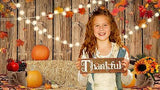 7x5ft Fall Thanksgiving Backdrop Wooden Fence Haystack Pumpkin Autumn Party Photo Background