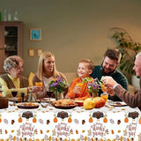 Happy Thanksgiving Tableware: 65 Pcs Turkey Pumpkin Dinnerware - Serves 16