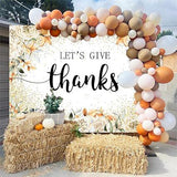 7x5FT Thanksgiving Backdrop Fall Pumpkins Boho Floral Photo Background Decor