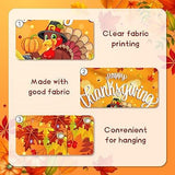 Happy Thanksgiving Banner 72x44 Inch Fall Holiday Backdrop Party Supplies Outdoor Decor