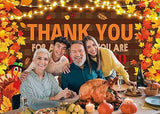 Fall Thanksgiving Backdrop Thank You for All You Do 2.1x1.5M Photo Background Party De
