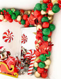 Christmas Balloon Garland Kit 130PCS Red Green Gold Balloons for Holiday Party Decor