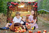 70.8x47.2in Apple Orchard Backdrop Fall Thanksgiving Party Decorations
