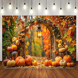 7x5ft Fall Thanksgiving Backdrop Pumpkin Harvest Farm Barn Party Photo Booth Background