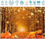 7x5ft Fall Pumpkin Thanksgiving Backdrop Party Decoration Photography Banner