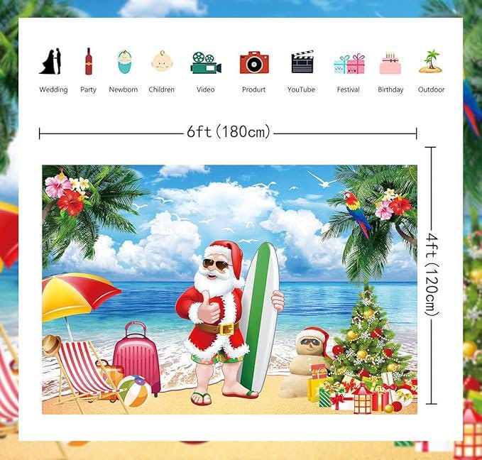 Christmas Balloon Garland Kit with Red Green Gold Candy Balloons for Tropical Party Decor