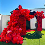 Red Balloon Arch Kit 124Pcs Latex Balloons in Various Sizes for Christmas Birthday Party