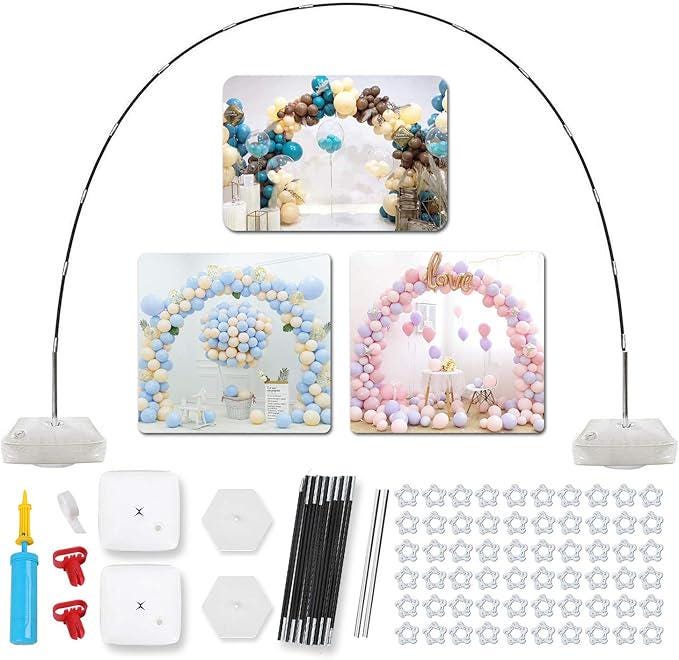 Adjustable Balloon Arch Kit with Heavy Base: Party Decoration