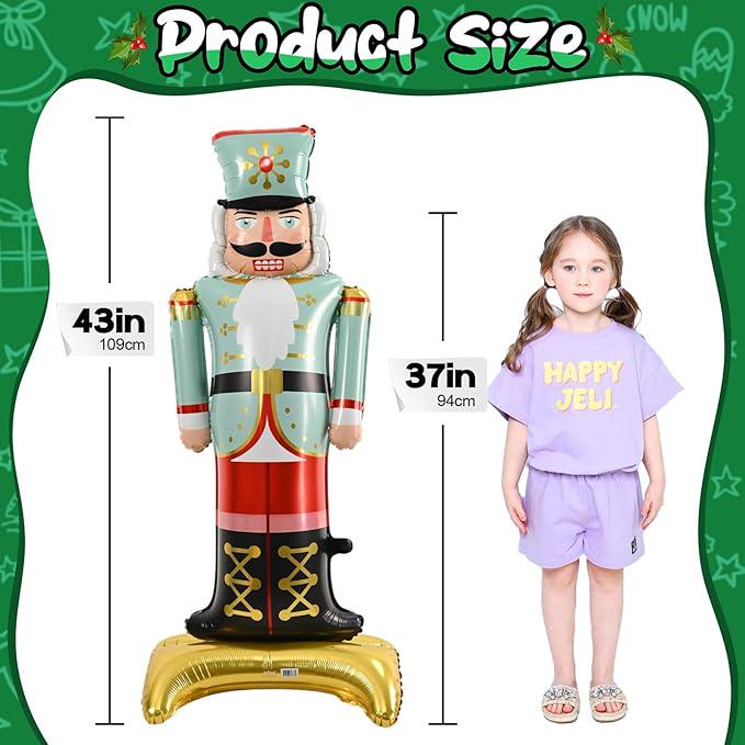 140-Piece Ice Snow Balloon Arch Kit with Blue Silver White Balloons for Winter Party