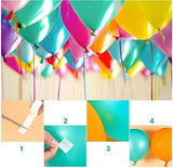 Balloon Arch Garland Kit: Strips, Clips, Glue Dots, and Tie Tools (2-Pack)