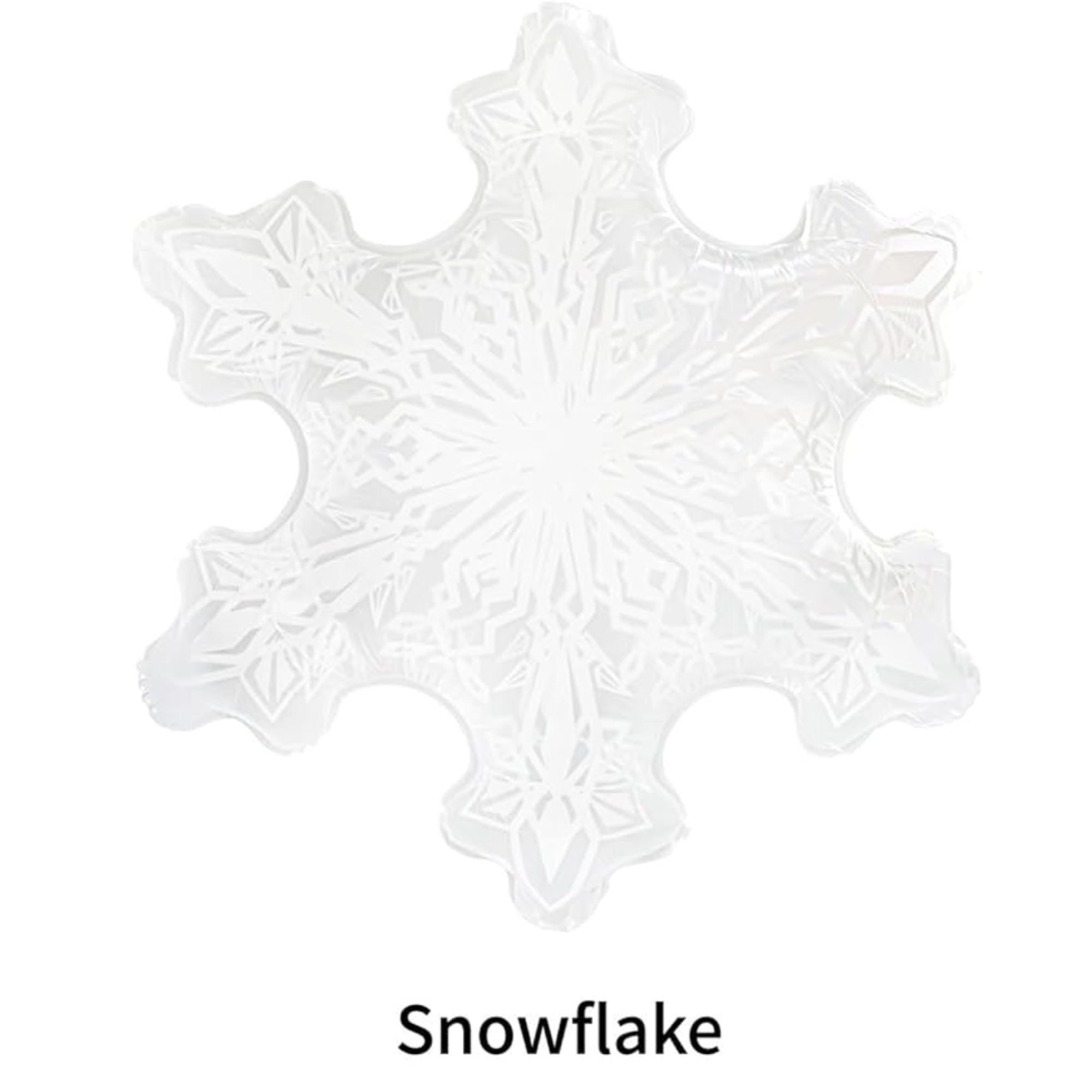 79 Pcs Winter Balloon Garland Arch Kit Blue White Snowflake Balloons for Party Decor