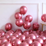 Pink Winter Wonderland Balloon Garland Arch Kit with Snowflake Balloons for Party Decor