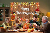 7x5ft Happy Thanksgiving Photo Backdrop for Fall Photoshoot and Party