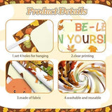 Autumn Maple Tree Backdrop: "Be-Leaf in Yourself" Back to School Decor
