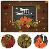 7x5FT Happy Thanksgiving Backdrop Rustic Wood Fall Leaves Autumn Party Decor