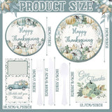 Thanksgiving Plates, Napkins & Cutlery Set: 264 Pcs Autumn Harvest Table Decor