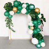 66 Pack Dark Green 12 Inch Balloons for Birthday Christmas Baby Shower Party Decor