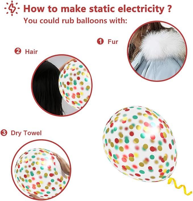 70 Pcs Red and Green Balloons with Gold for Birthday Wedding Party Decorations