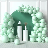 Pastel Mint Balloon Garland 90 Pcs for Birthday Graduation and Party Decor