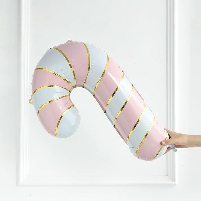 147-Piece Christmas Balloon Arch Kit with Pink Purple Macaron Balloons and Foils