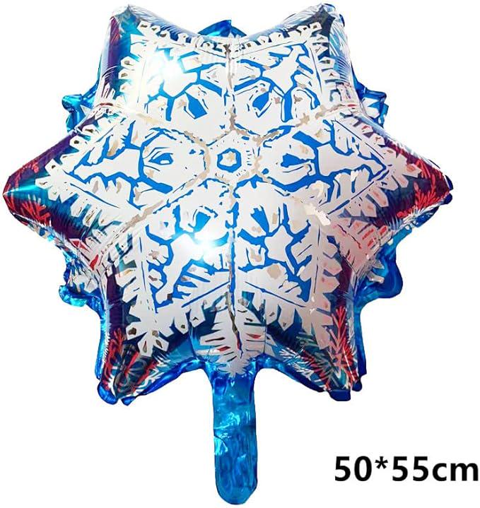132-Piece Snowflake Balloon Arch Kit for Winter Wonderland Birthday Baby Shower Party