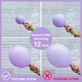 127-Piece Pastel Purple Balloon Arch Kit in Various Sizes for Birthday Baby Shower Party