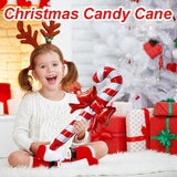 Candy Cane Balloons, Red Bow, Christmas Party Decor (6PCS)