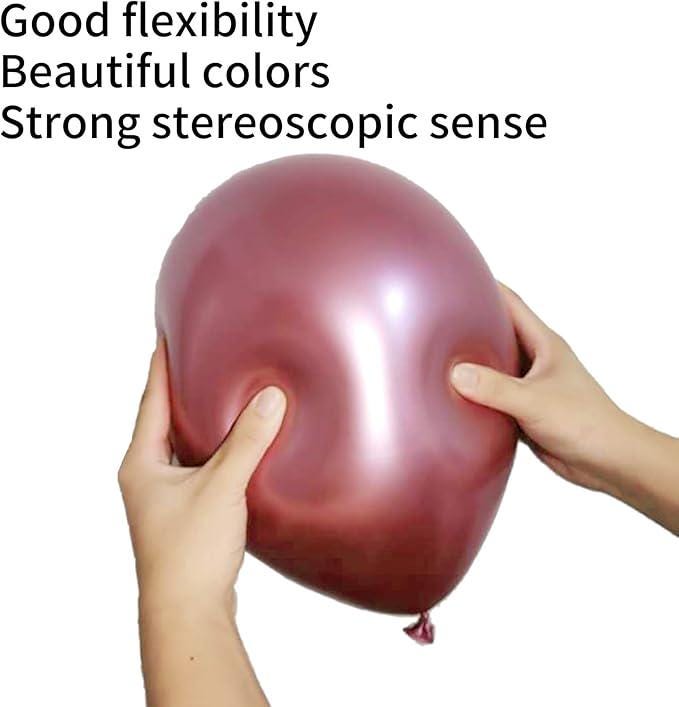 50PCS Dark Green Metallic Balloons Set for Forest and Party Decorations