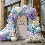 Frozen Balloon Arch Kit, Winter Party, Snow Princess Theme