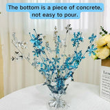 Snowflake Table Centerpieces 2pcs Holiday Decorations for Home and Birthday Party