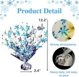 Snowflake Table Centerpieces 2pcs Holiday Decorations for Home and Birthday Party