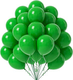 50-Pack 12-Inch Green Latex Balloons for Birthday, Baby Shower & Party Decor