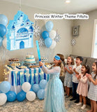 Princess Winter Piñata Blue Ice Castle for Girl Birthday and Christmas Party Fun