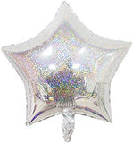 118-Piece Snowflake Balloon Arch Kit Silver Blue White Winter Party Decor