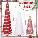 15PCS Christmas Hanging Paper Lanterns Indoor Xmas Party Decor