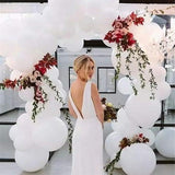 24 Pack 18 Inch Big White Latex Balloons Birthday Wedding Party Decorations
