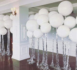 24 Pack 18 Inch Big White Latex Balloons Birthday Wedding Party Decorations