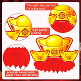 2026 Chinese New Year Honeycomb Centerpieces 11pcs Lunar Festival Table Decor