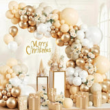 Champagne Gold Balloon Garland Kit Pearl White Nude Balloons for Birthday Wedding Party Decorations