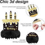 30th Birthday Table Centerpieces 9 Pieces Honeycomb Party Decorations for Adults