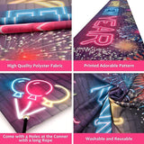 Neon Happy New Year Banner 120x20 Inch Extra Large Yard Sign Party Decor 2026