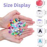 2350pcs, 64 Colors, Pony Beads for Bracelet Making Kit