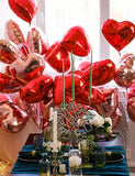 406 Pcs Valentines Day Balloons Kit I Love You Heart Rose Petals Wedding Party Decor